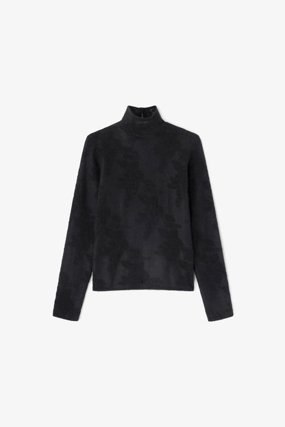 Sheer Turtleneck