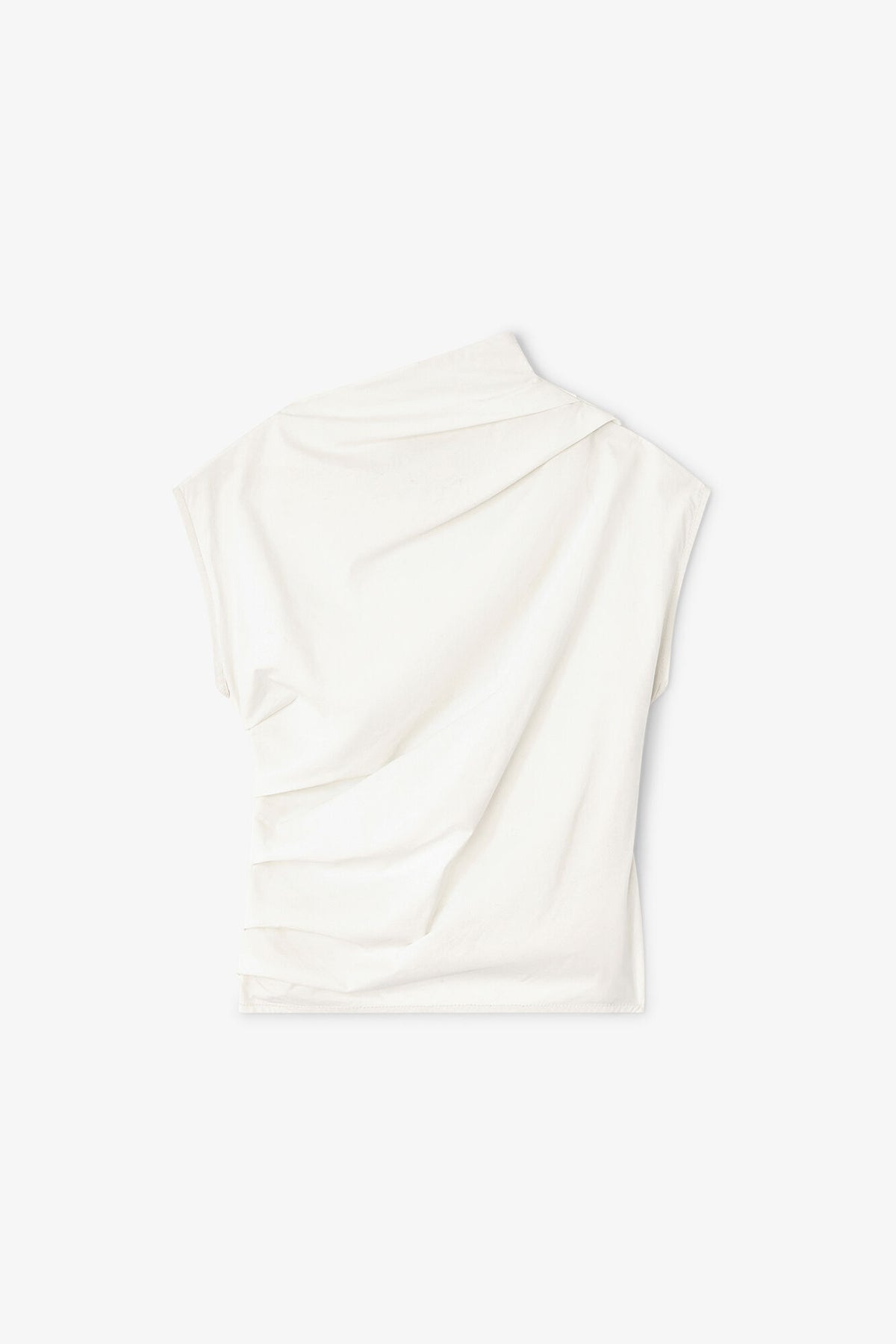 Ivory Ruched Top