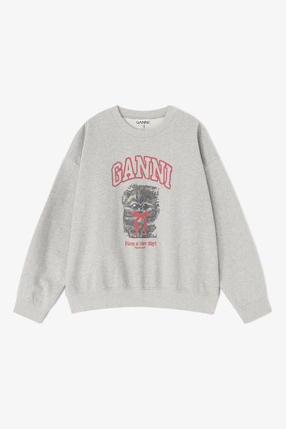 Grey Kitty Sweatshirt