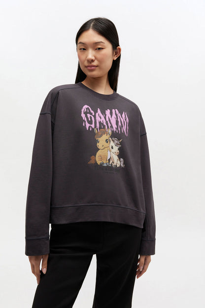 Grey Isoli Jersey Sweatshirt