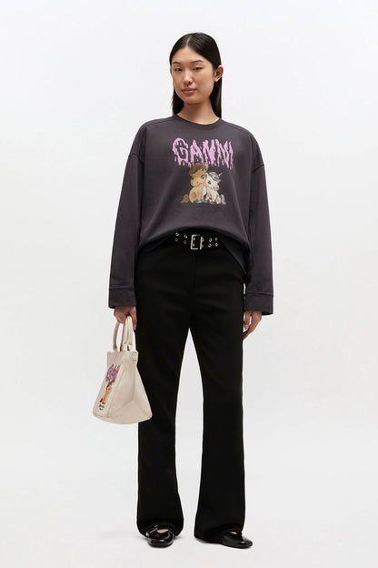 Grey Isoli Jersey Sweatshirt
