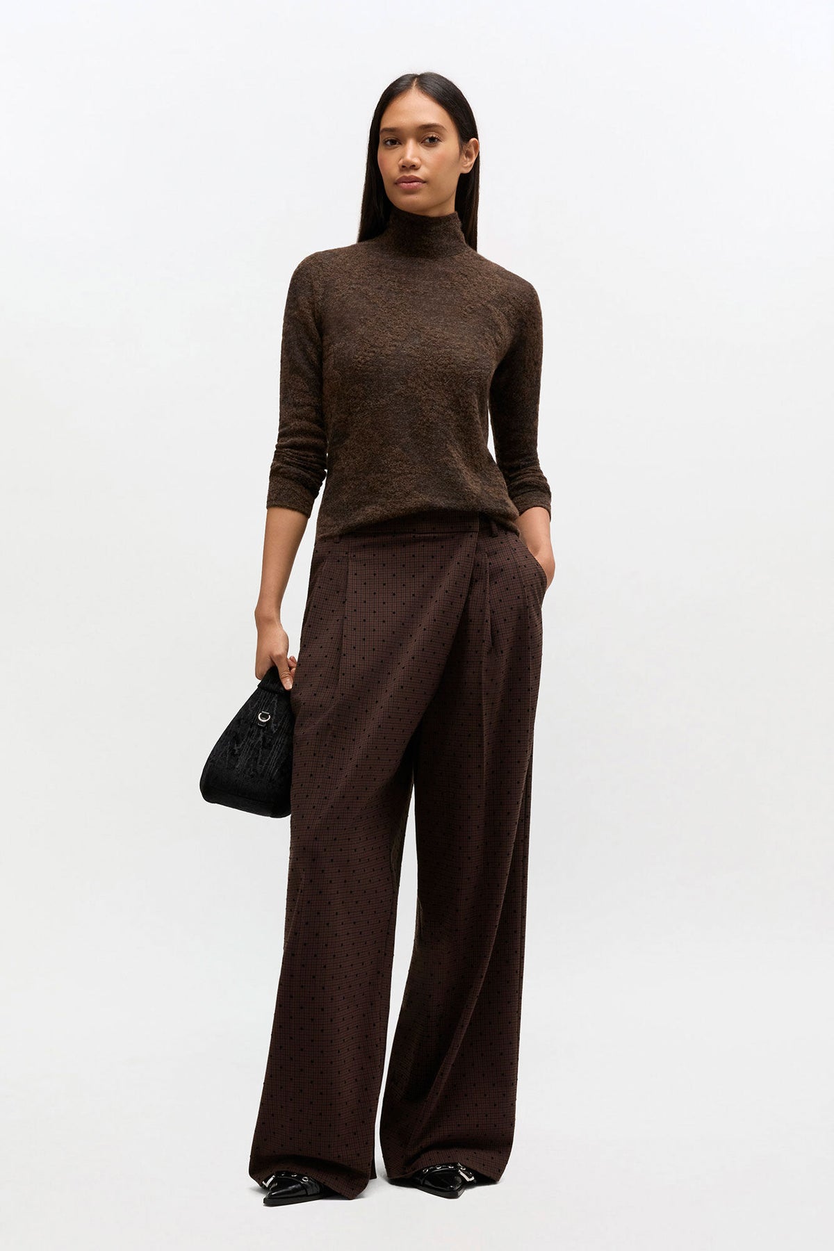 Sheer Turtleneck