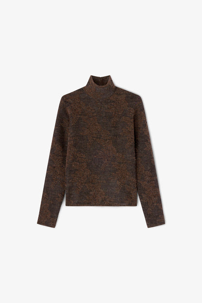 Sheer Turtleneck