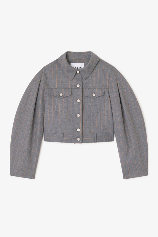 Grey Stripe Jacket