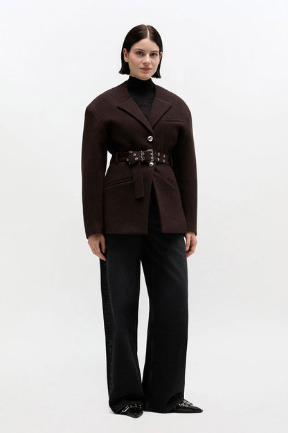 Brown Wool Jacket
