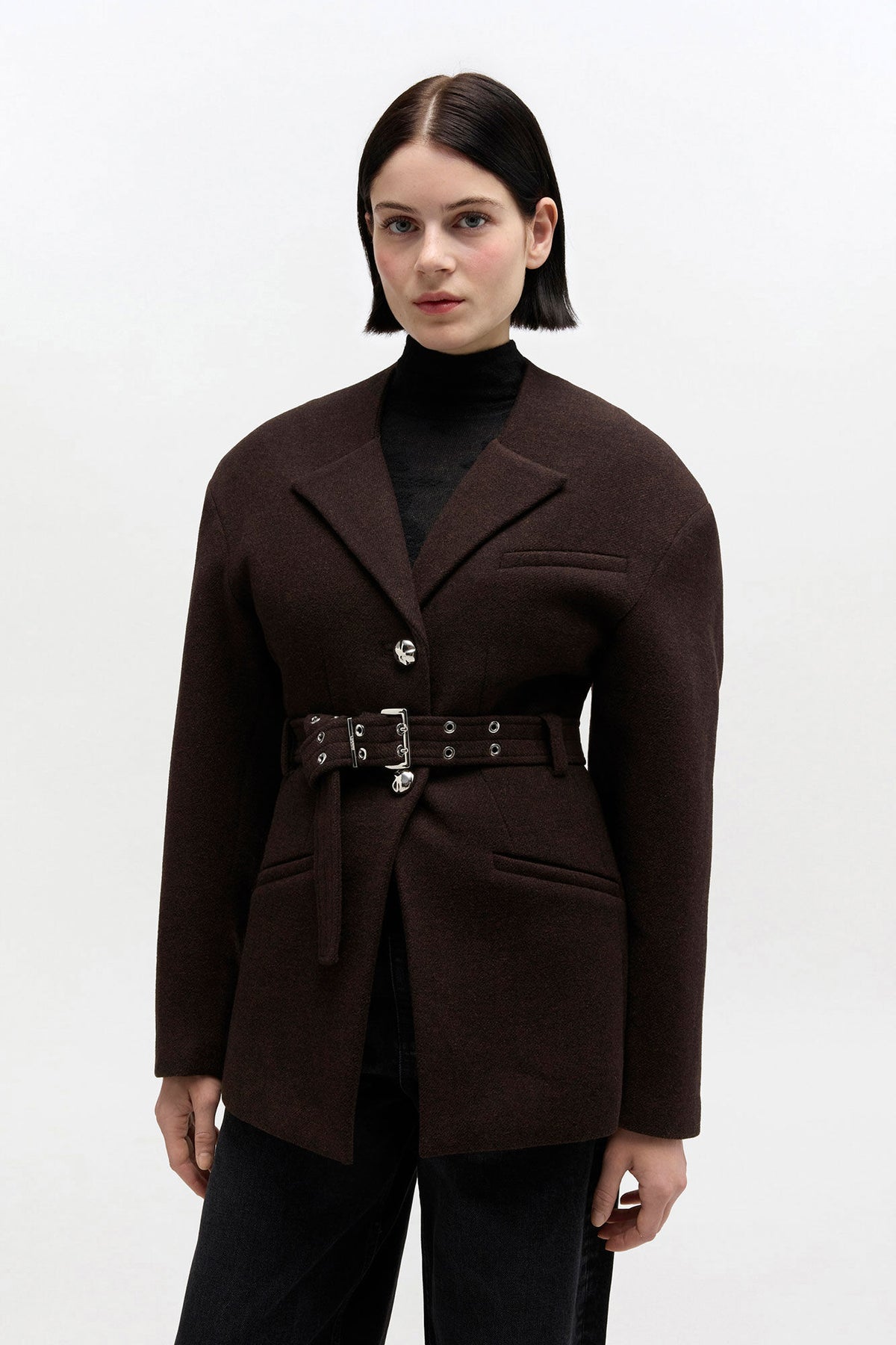 Brown Wool Jacket
