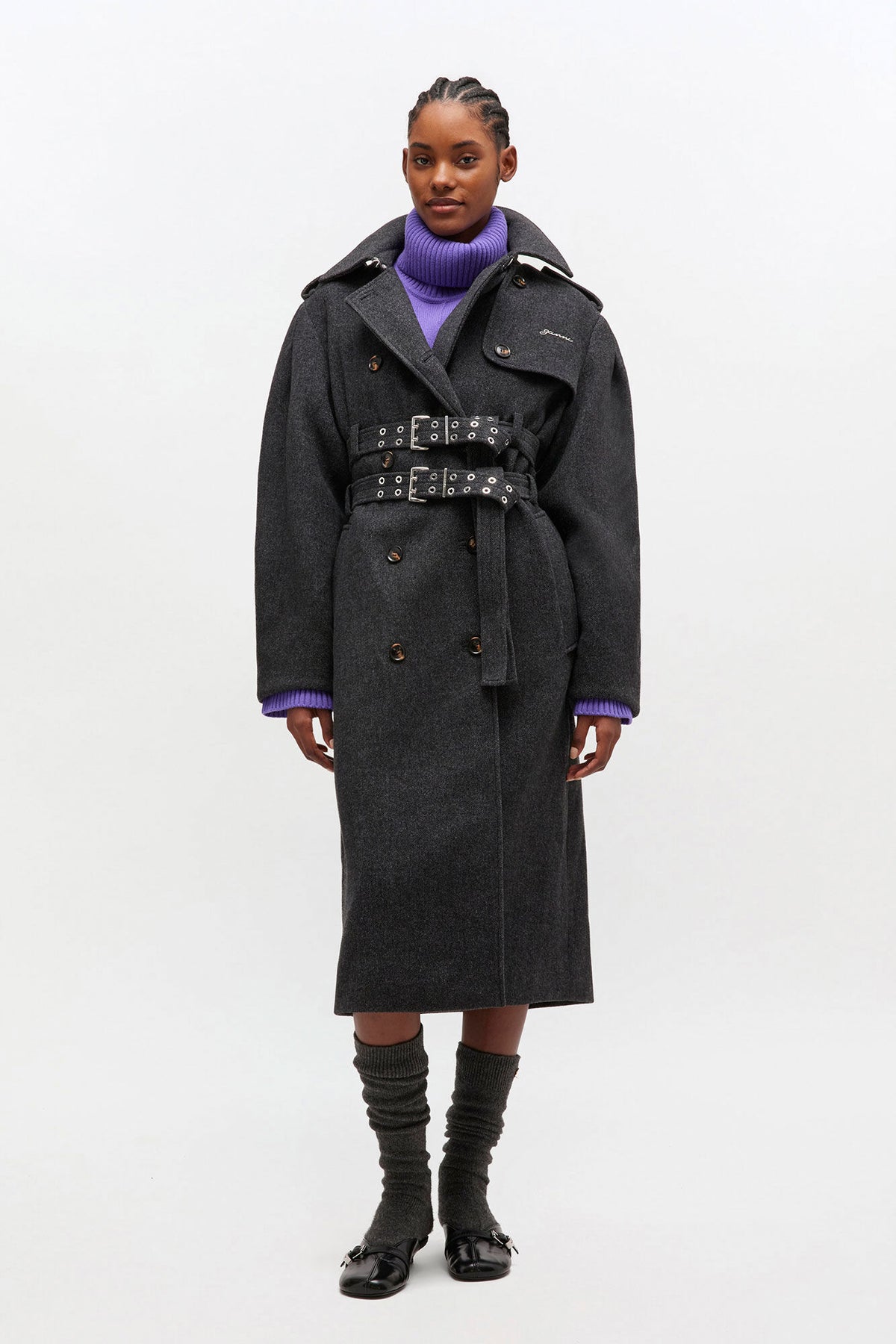 Wool Trench Coat