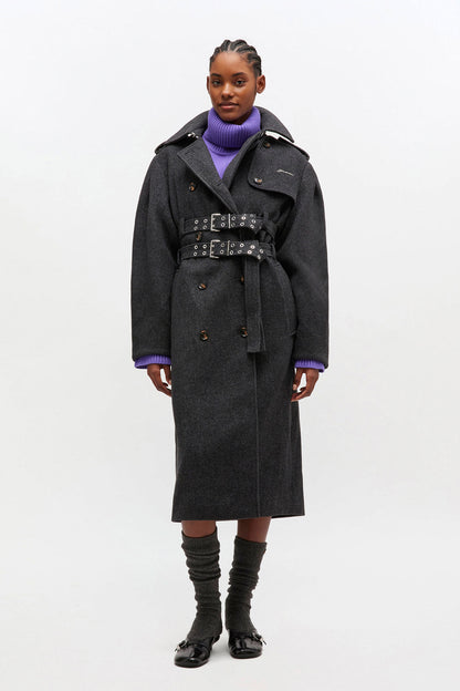 Wool Trench Coat