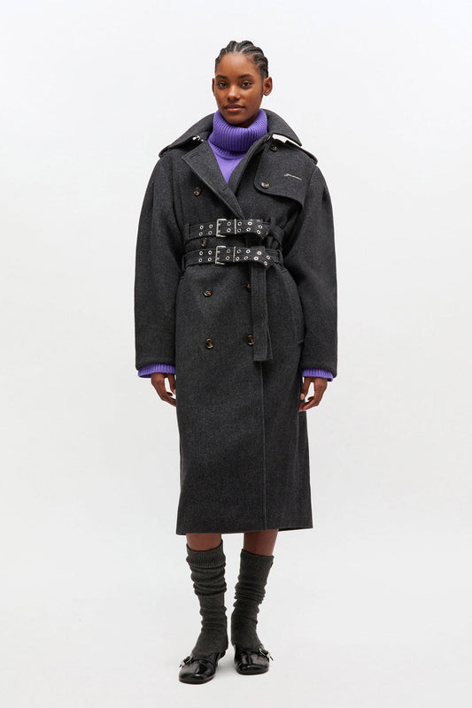 Wool Trench Coat