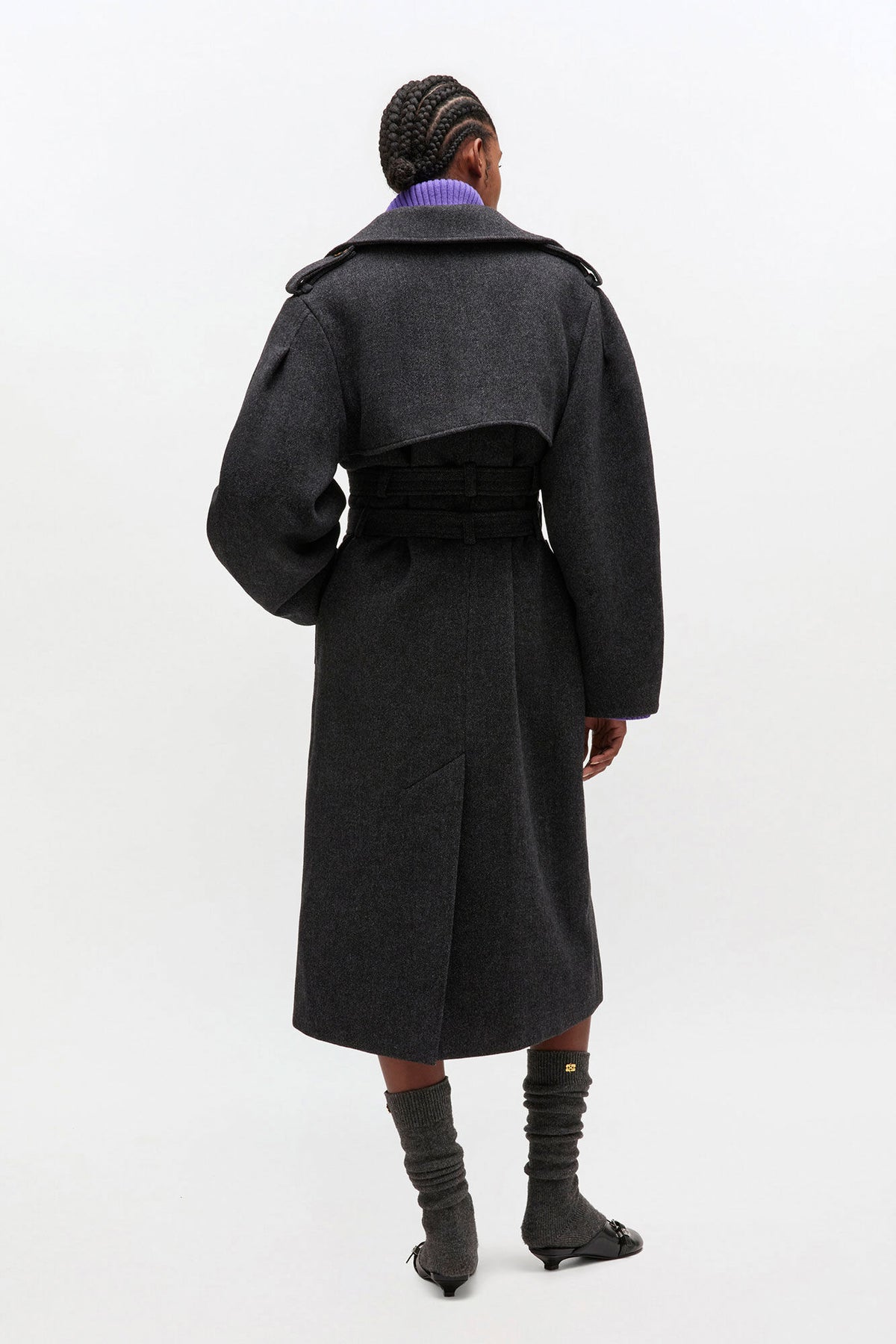 Wool Trench Coat