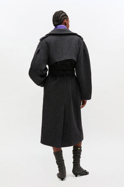 Wool Trench Coat