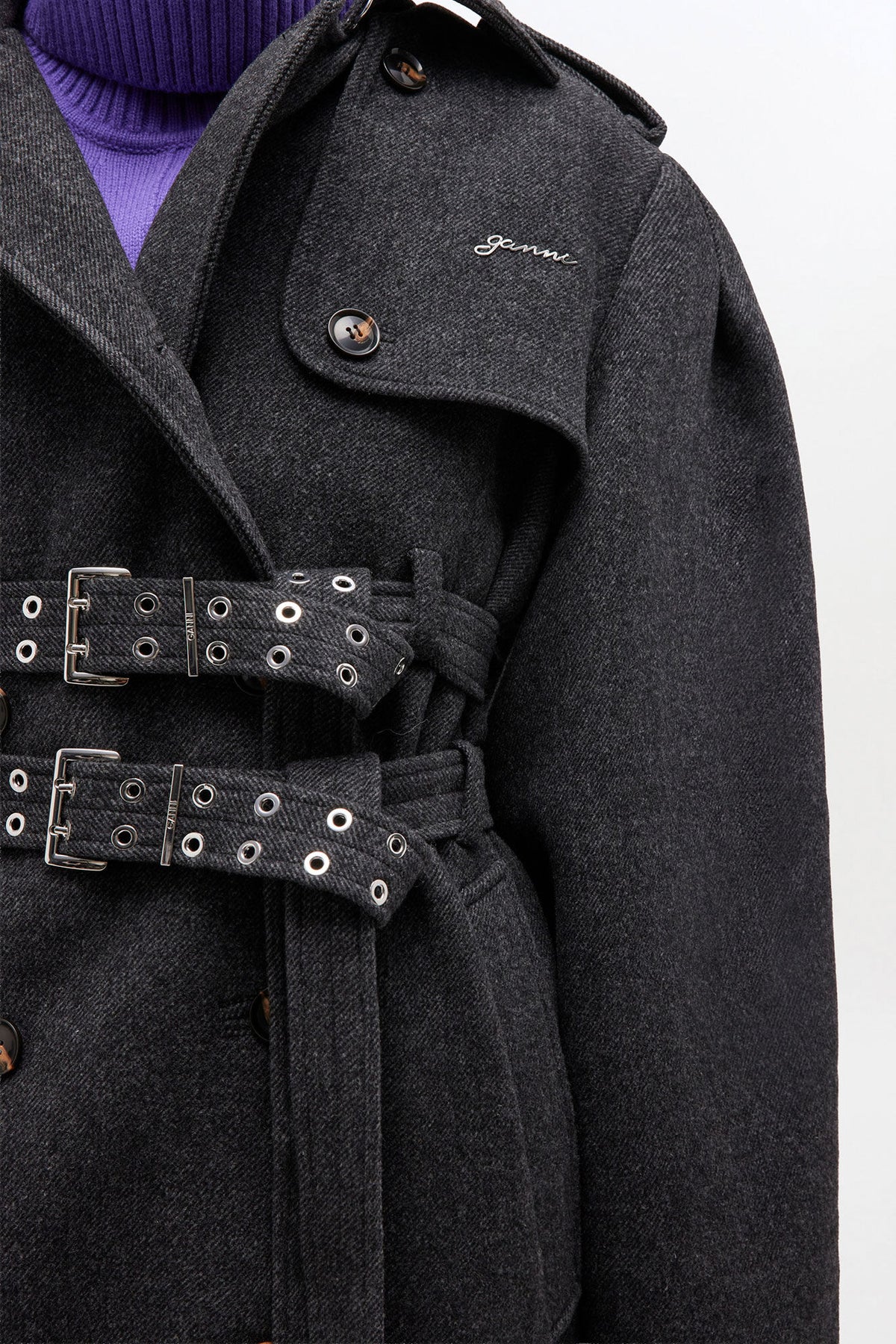 Wool Trench Coat