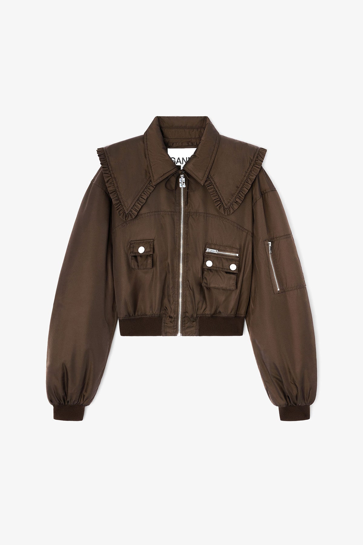 Duchesse Nylon Bomber Jacket