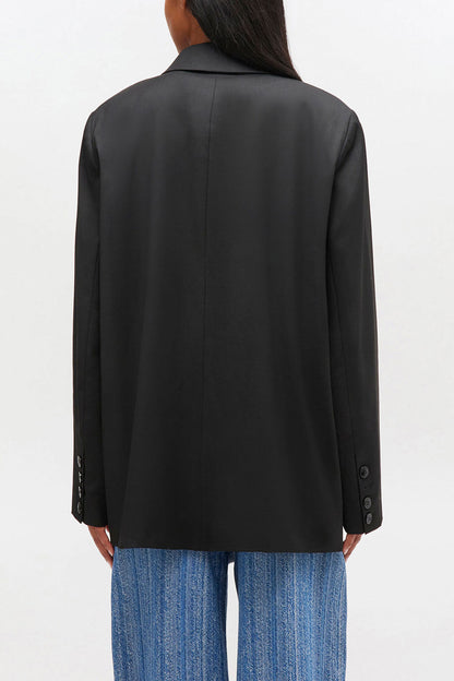 Double-breasted Wool Blazer