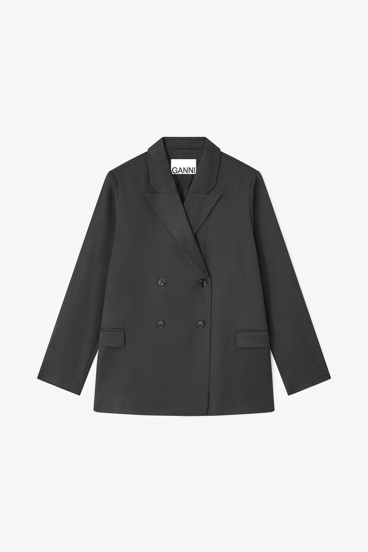 Double-breasted Wool Blazer