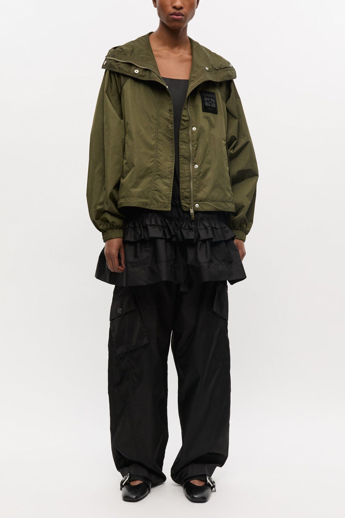Green Nylon Jacket