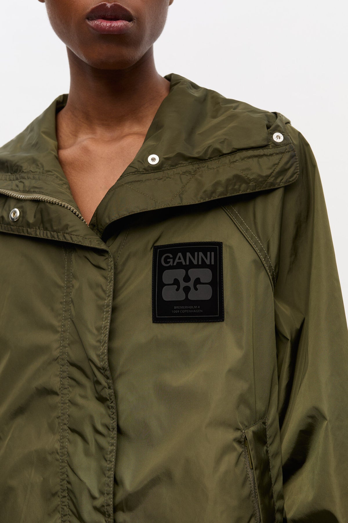 Green Nylon Jacket