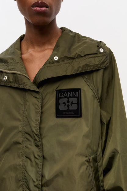 Green Nylon Jacket