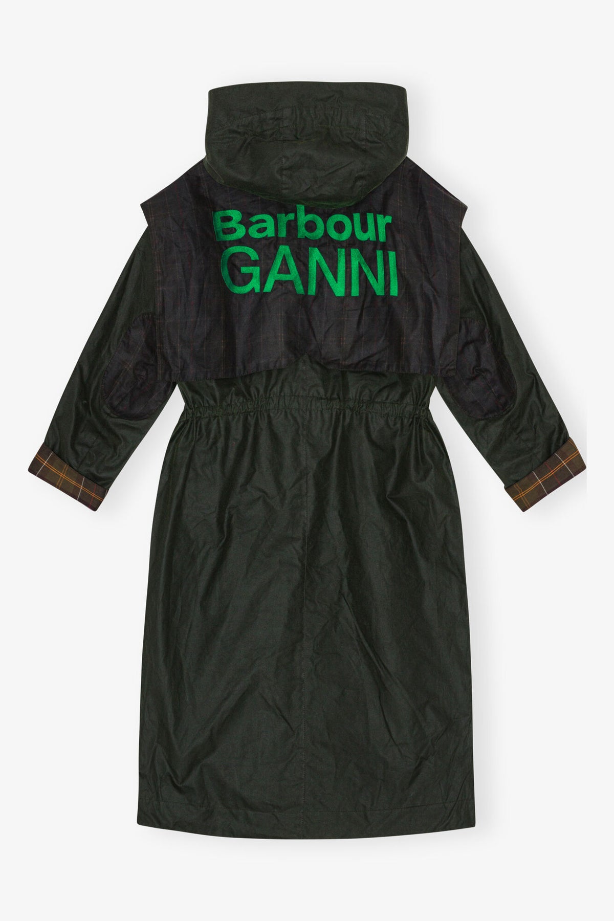 GANNI x Barbour Waxed Parka Jacket