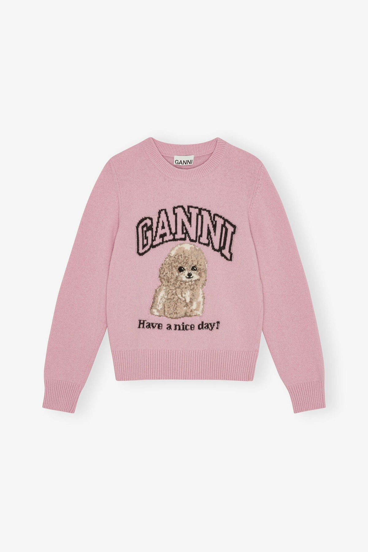 Pink Poodle Sweater