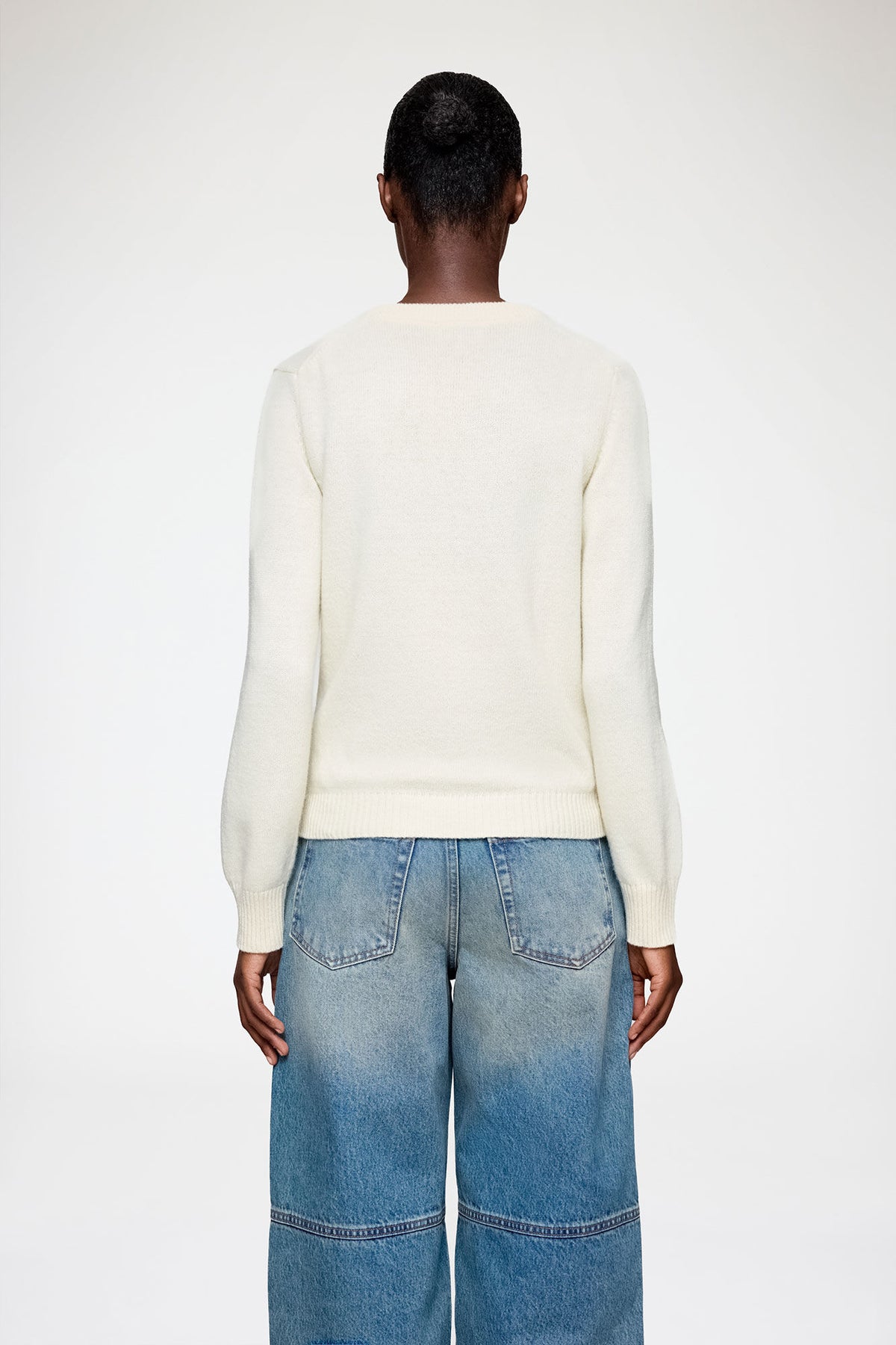 Sweater in Graphic Wool