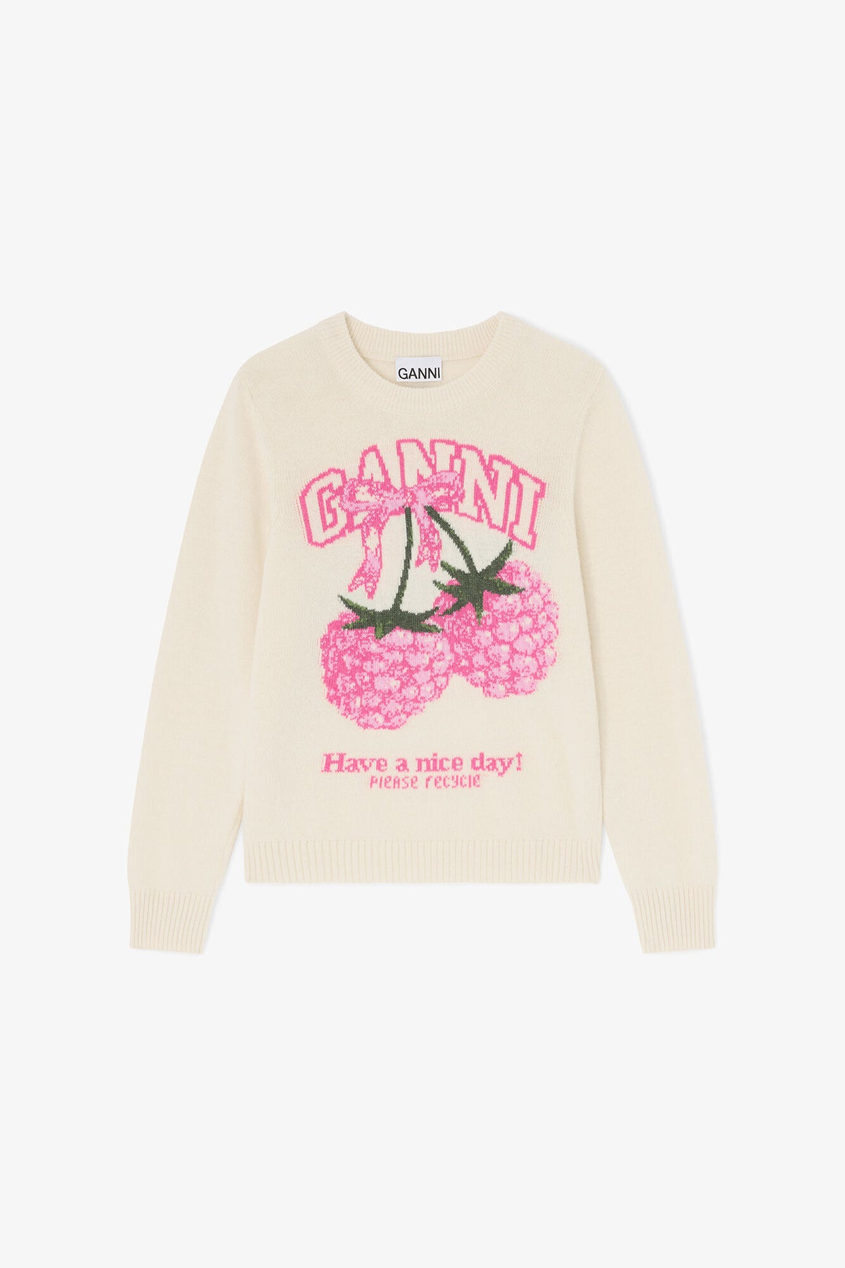 Sweater in Graphic Wool