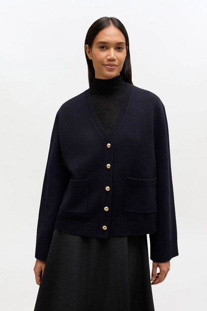 Classic Wool Cardigan