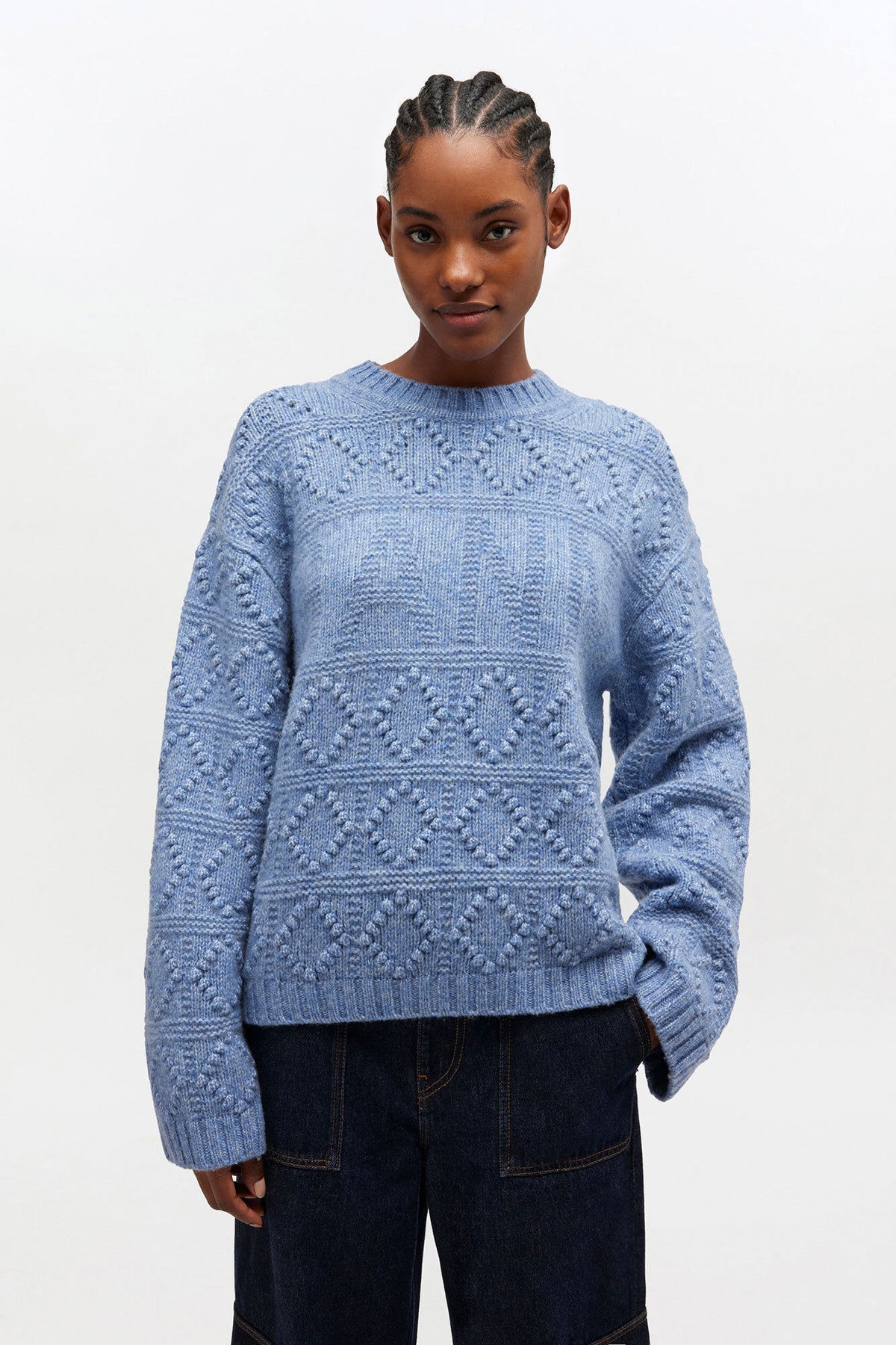 Cotton Wool Bubble Sweater