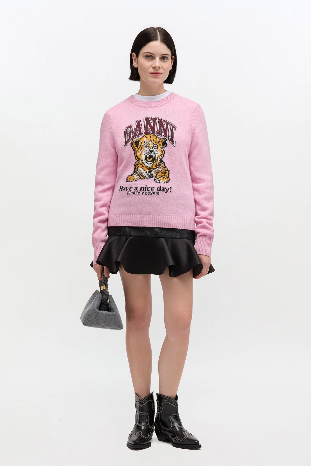 Graphic Wool Sweater