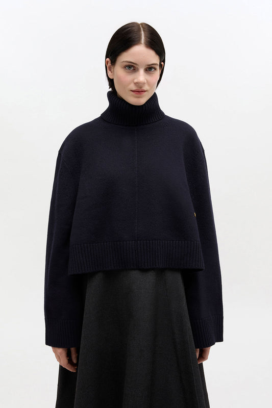 Wool Turtleneck Sweater