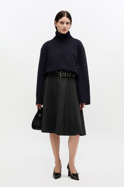 Wool Turtleneck Sweater