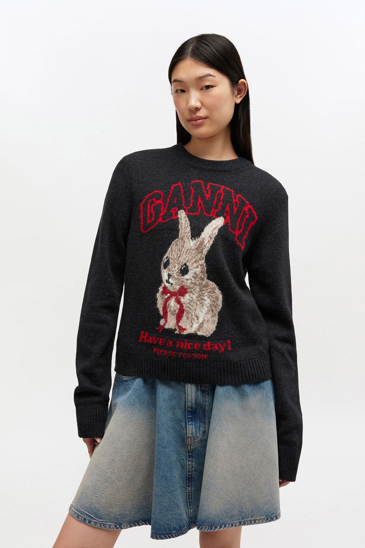Graphic Wool Sweater