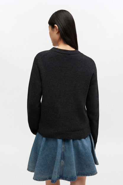 Graphic Wool Sweater