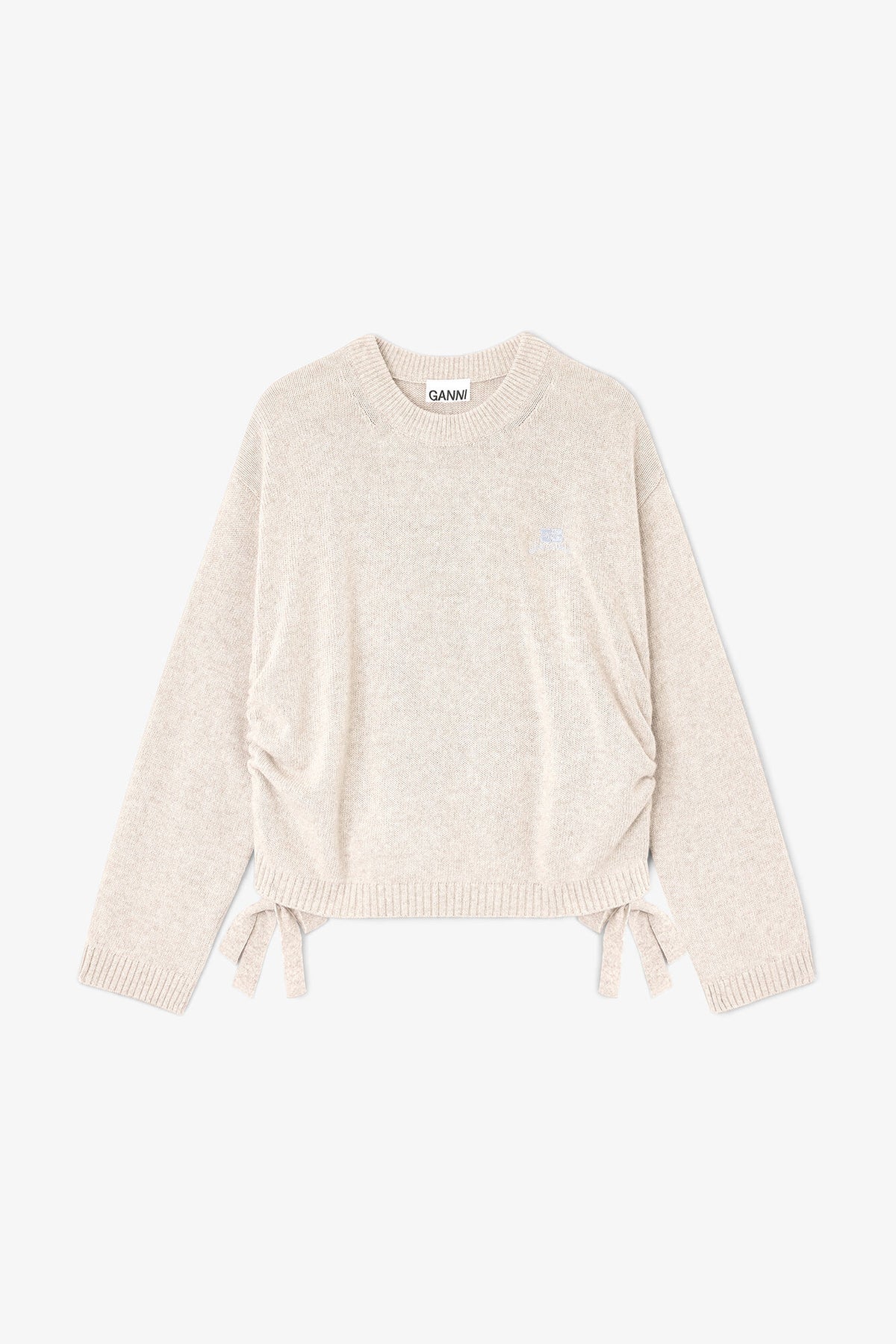 Beige Wool Mix Sweater