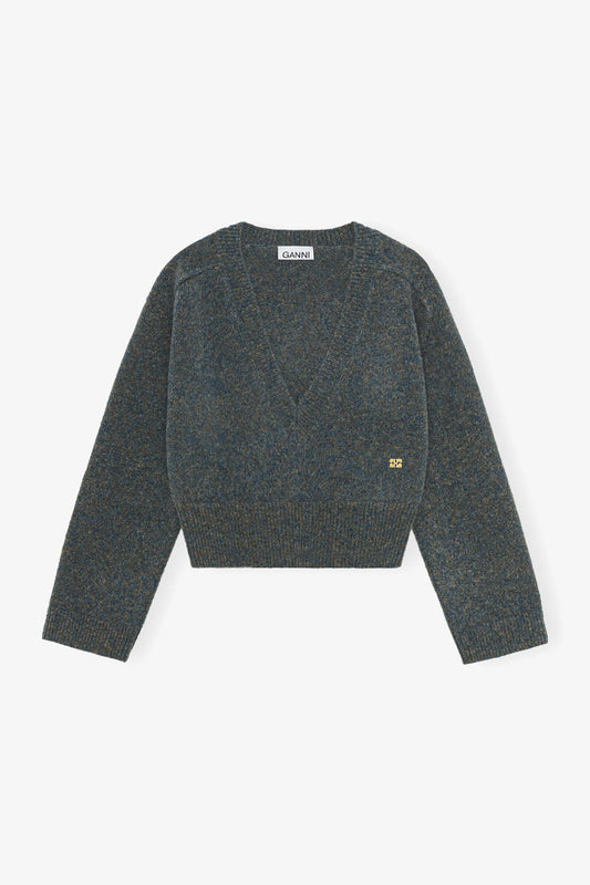 Sweater in Brushed Mohair