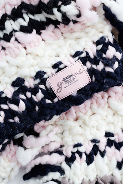Multicolor Hand-Knit Sweater