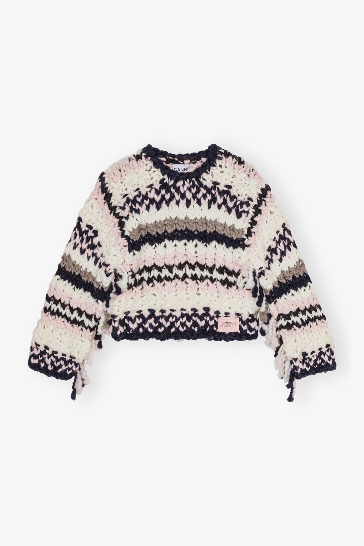 Multicolor Hand-Knit Sweater