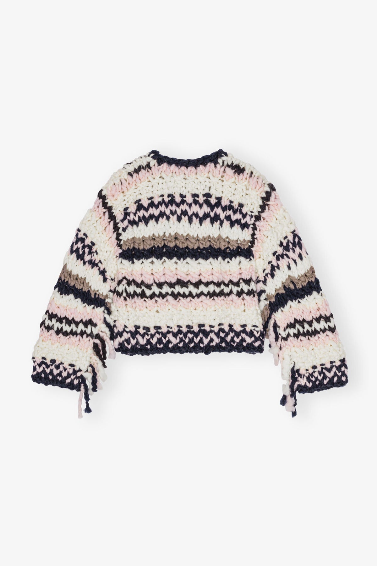 Multicolor Hand-Knit Sweater