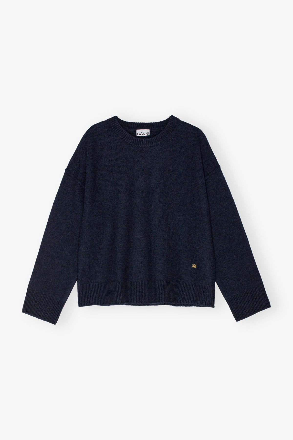 Dark Blue Wool Sweater