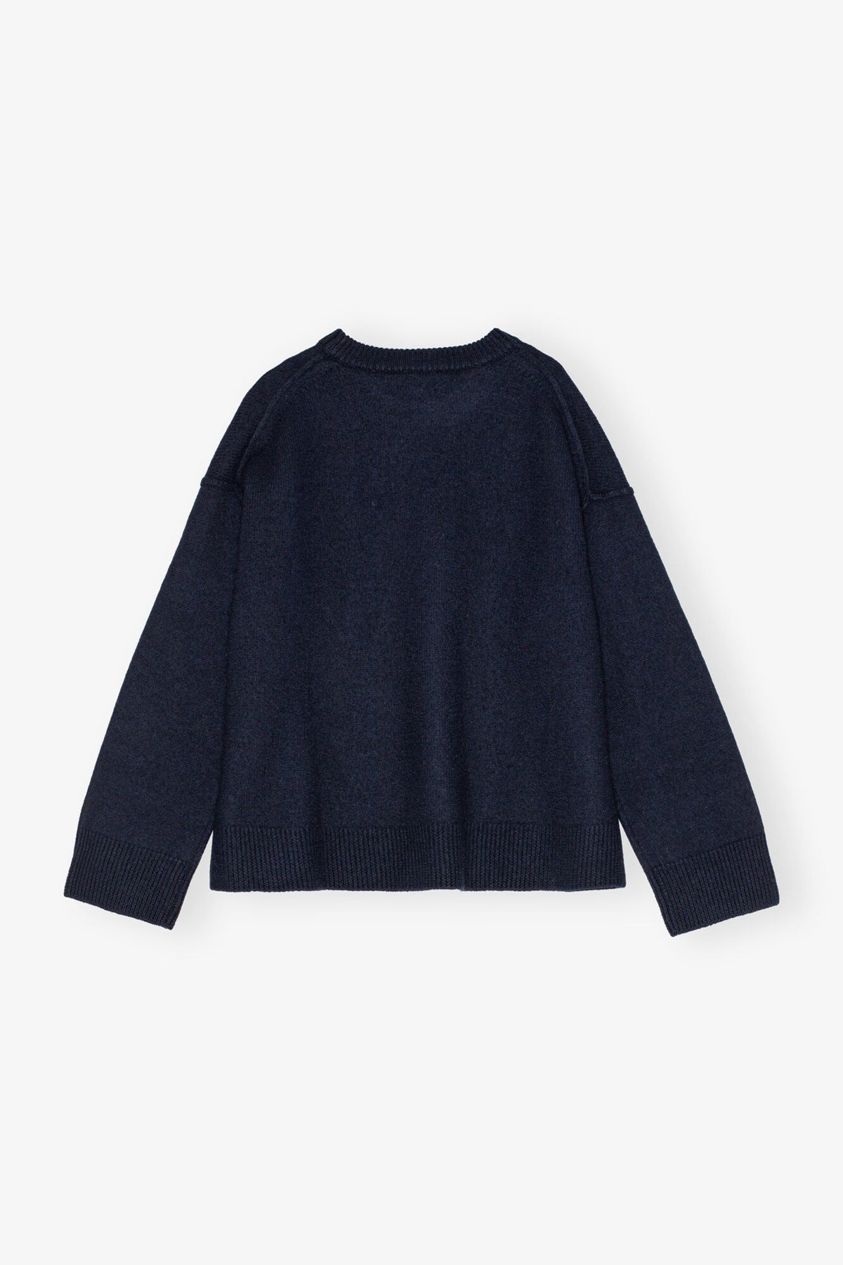 Dark Blue Wool Sweater