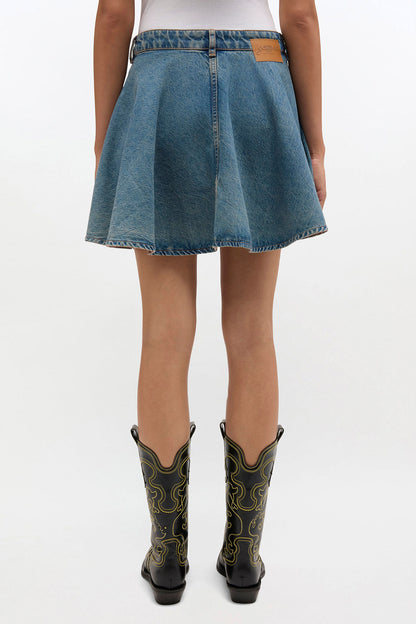 Tint Rigid Denim Skirt