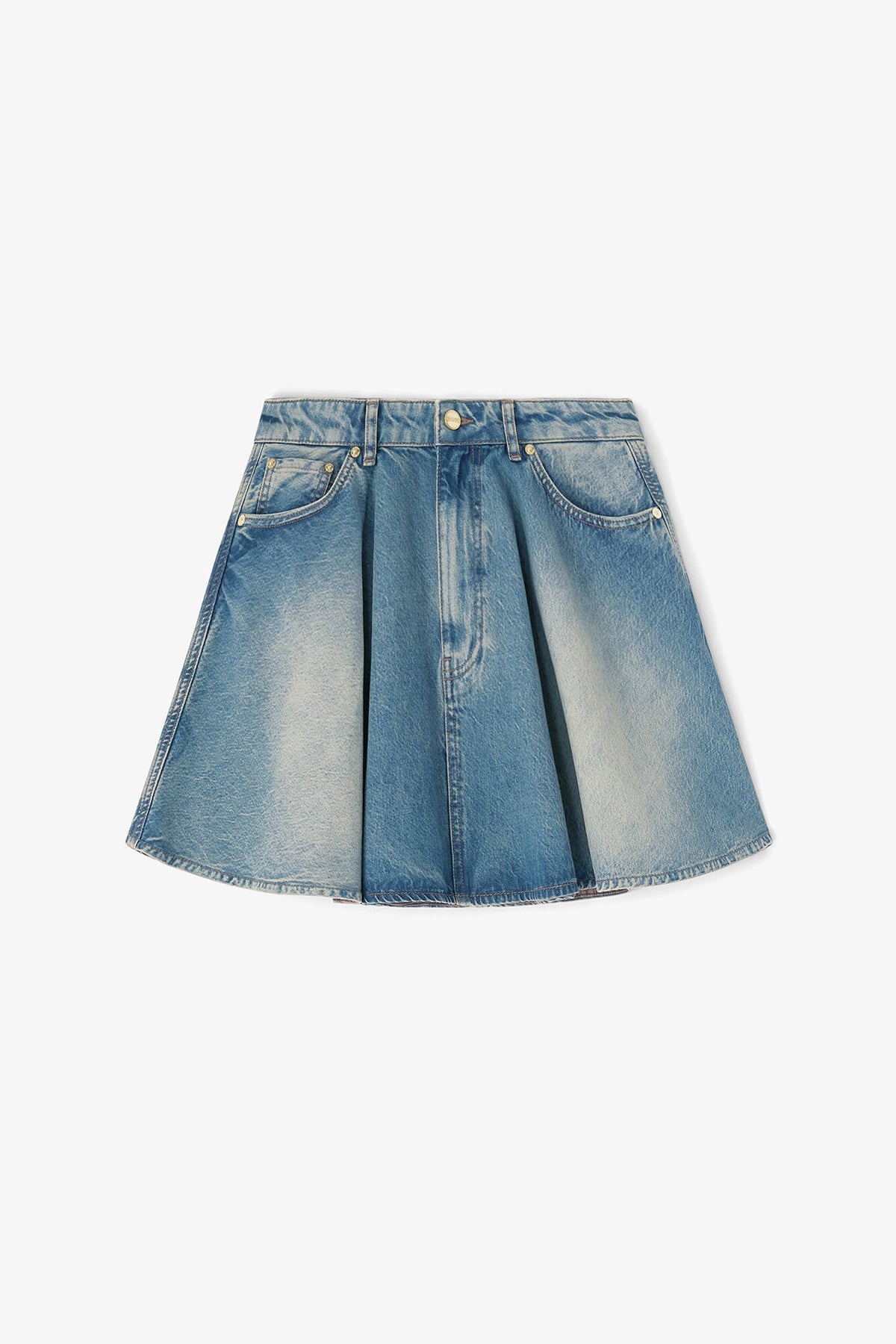 Tint Rigid Denim Skirt