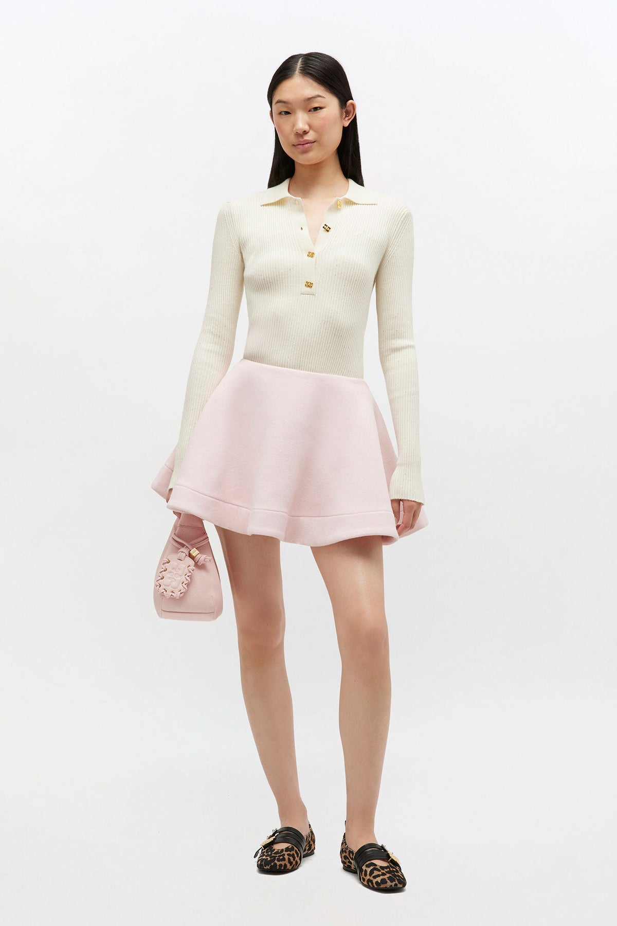 Peacoat Wool Circle Skirt