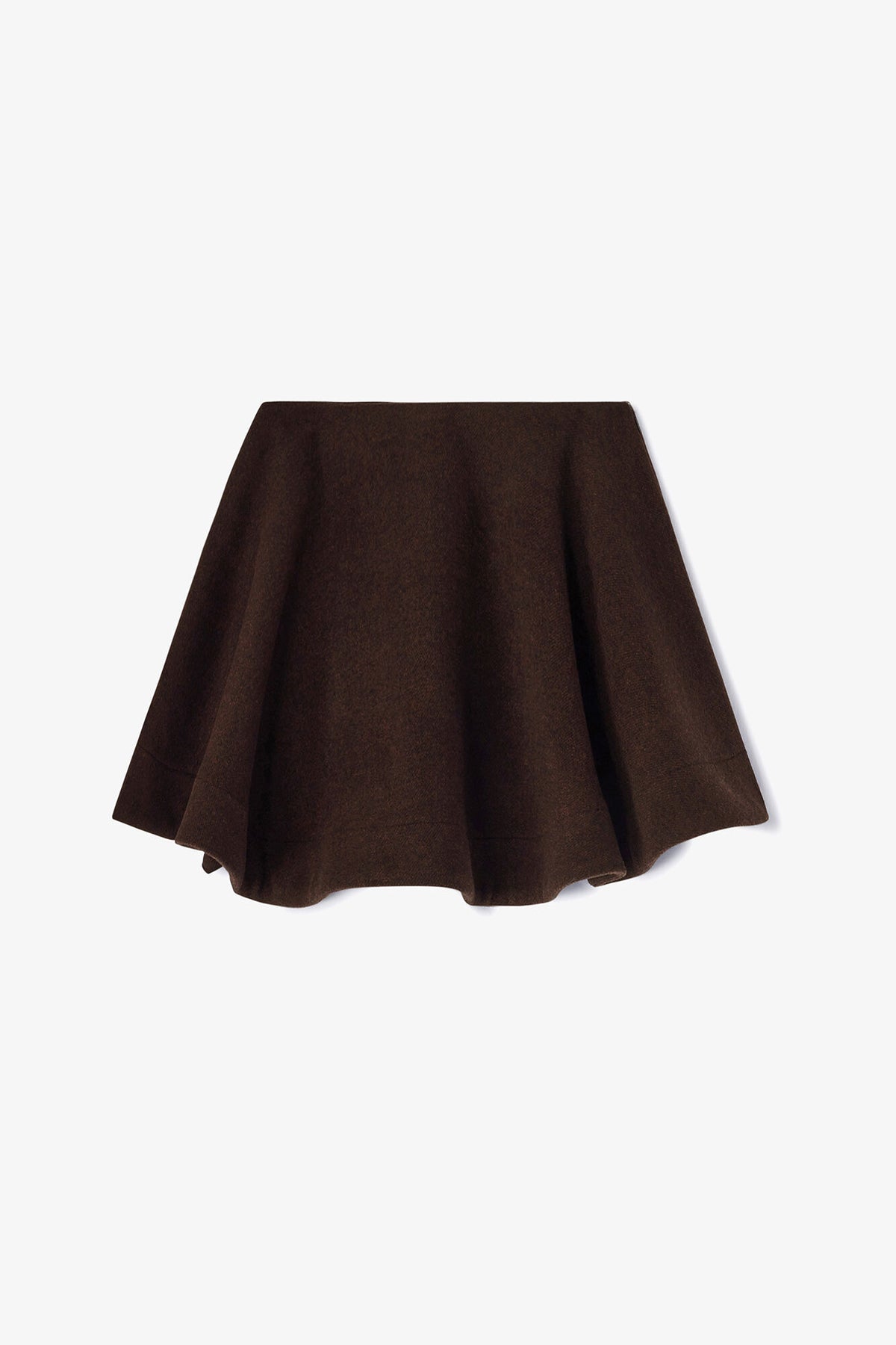 Peacoat Wool Circle Skirt
