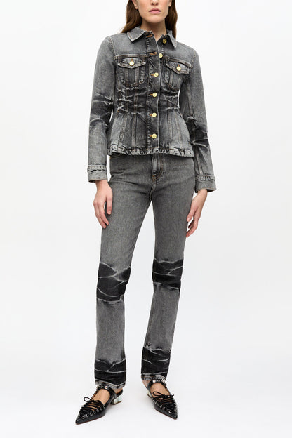 Black Washed Carri Jeans