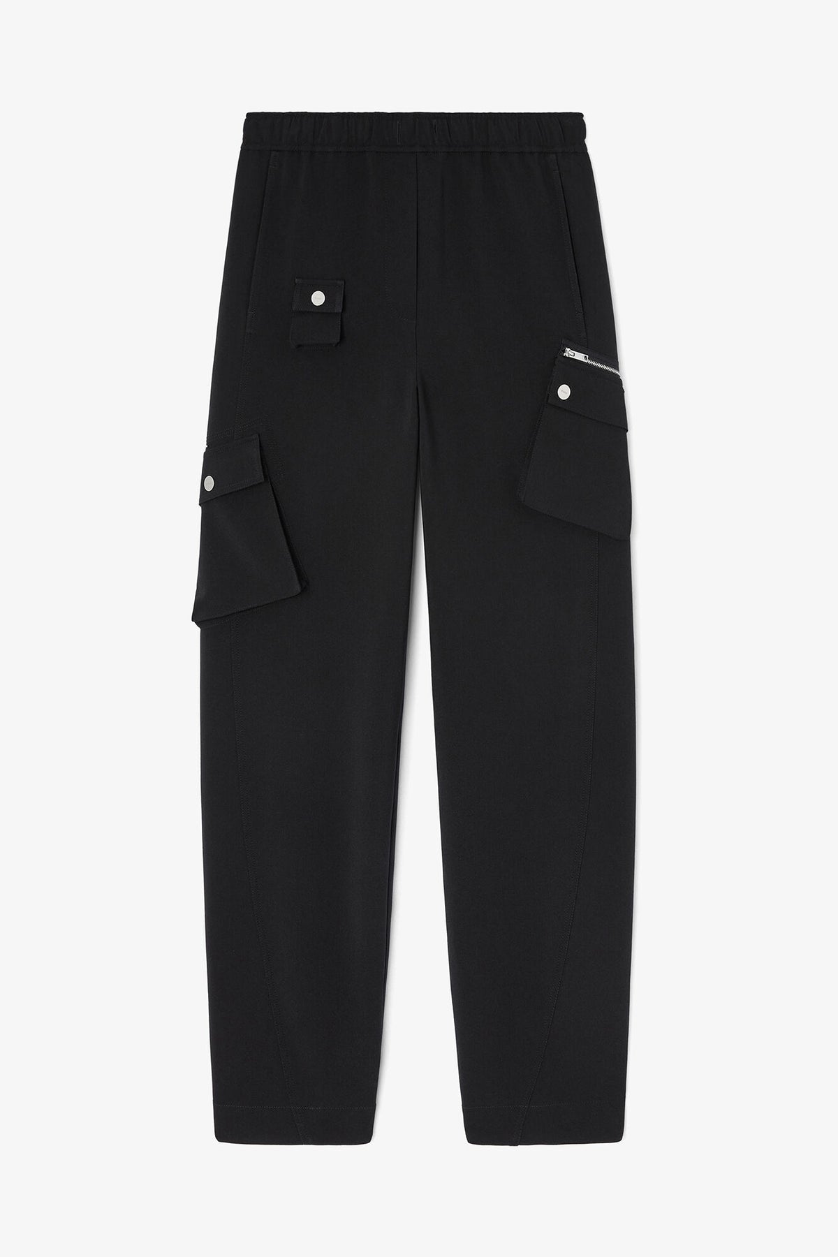Black Twill Suiting Pants