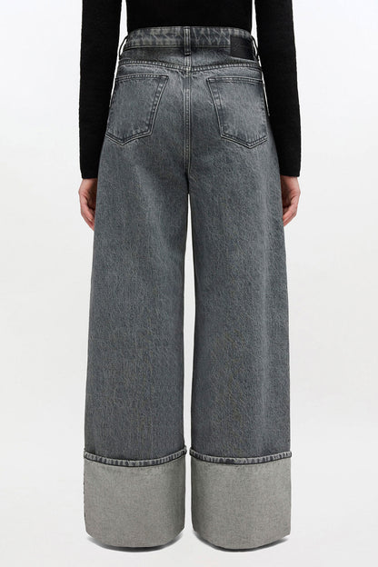 Baggy Jeans with Double Fly