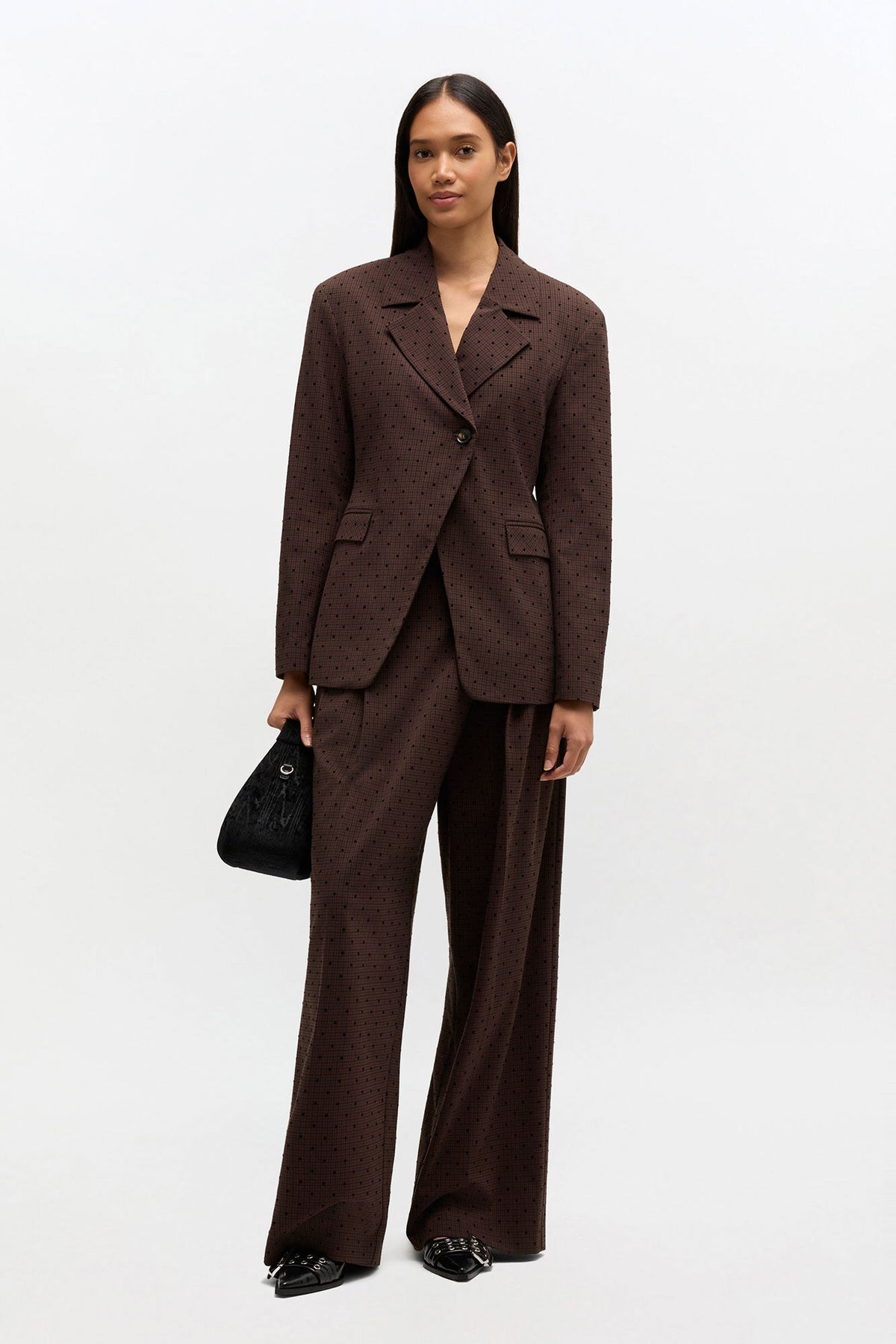 Flock Check Cross-over Pants