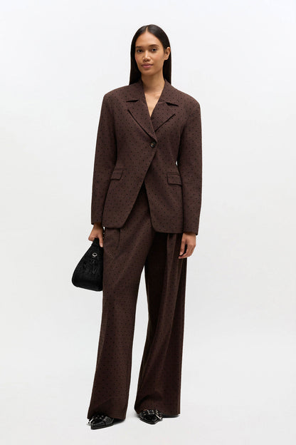 Flock Check Cross-over Pants