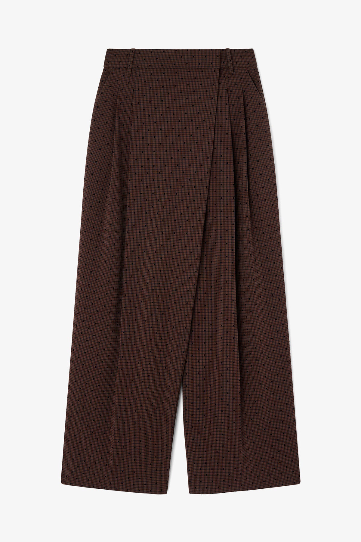 Flock Check Cross-over Pants